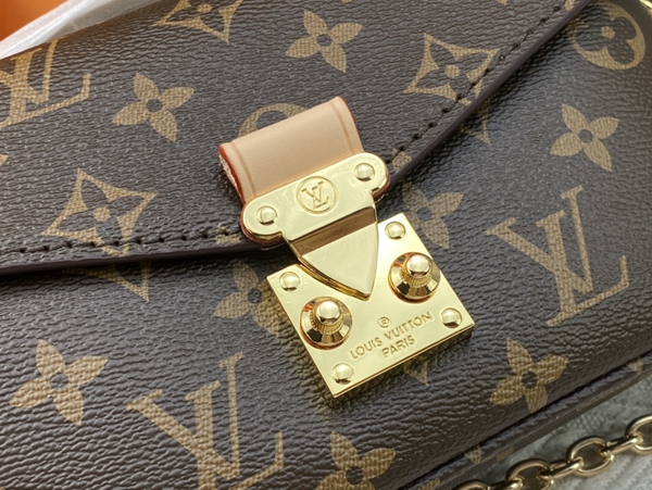 ルイヴィトンバッグ素材ディテール